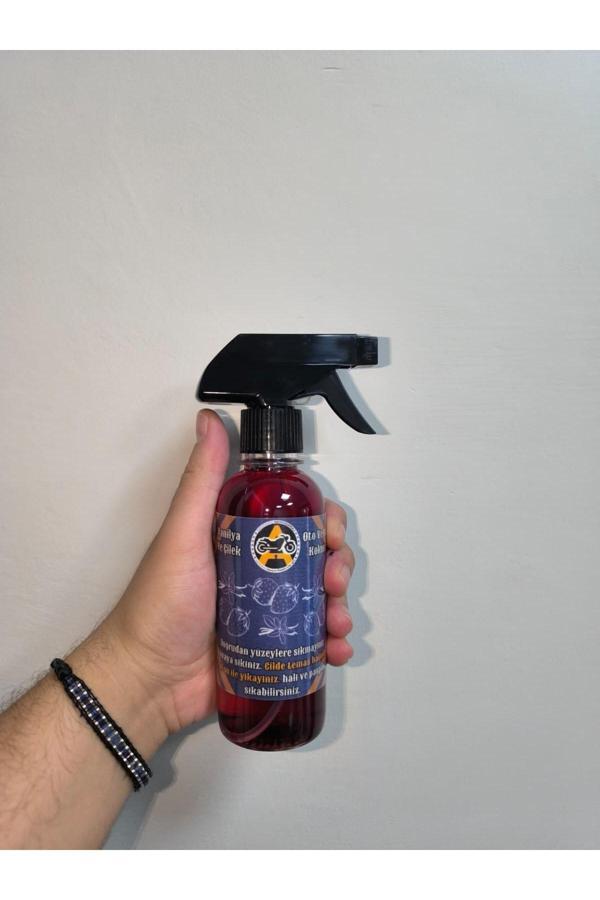 Akgüneş Motogaraj Vanilya & Çilek Aromalı 250 Ml Oto Ve Oda Kokusu – Uzun Süre Kalıcı Sprey - Image 1