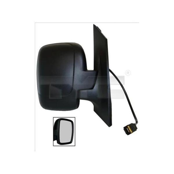 Fiat Scudo Iıı-Expert Iıı-Jumpy Iıı 2007- Dış Dikiz Aynası Sağ Elek+Isıtmalı ( Tek Cam ) (Oem No:946 - Image 1