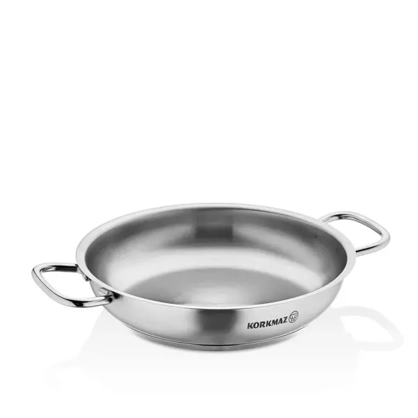 Korkmaz Proline Paella Satin 36x6.5 cm Çift Saplı Tava A1195 - Image 1