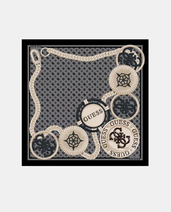 Guess Printed Kadın Siyah Eşarp AW5416SIL90-BLA - Image 1