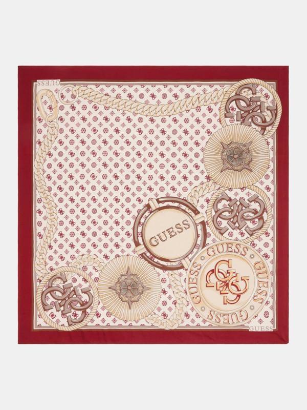 Guess Printed Kadın Kırmızı Eşarp AW5416SIL90-RED - Image 1