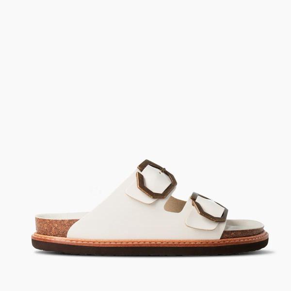 Kadın Terlik GALIA G104865 Genuins Leather White - Image 1