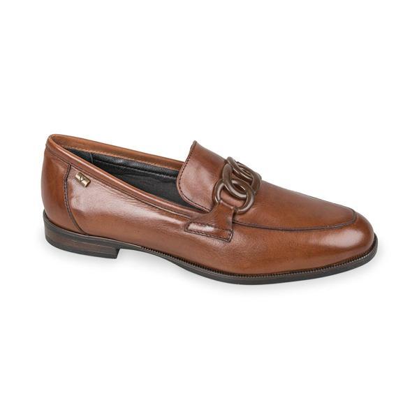 Kadın Oxford ( Klasik) V49704 Valleverde Calz.Donna Scarpa Nappa Cuoio - Image 1