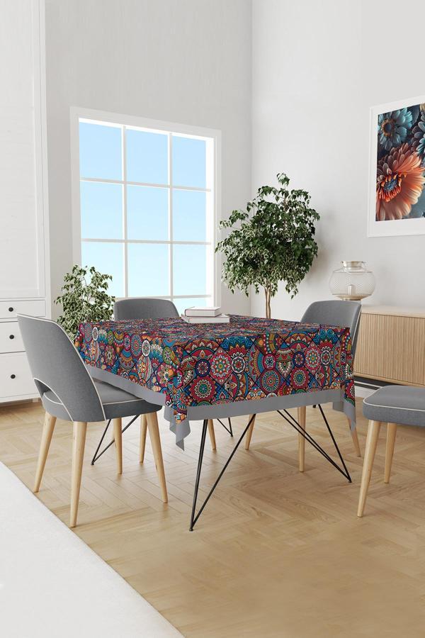 Moud'S Anatolia 10 Desenli Süet Dertsiz Masa Örtüsü - Image 1