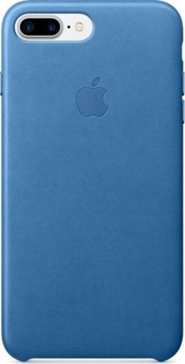 Daytona Apple iPhone 7/8 Plus Deri Kılıf - Mavi(Sea Blue) - Image 1