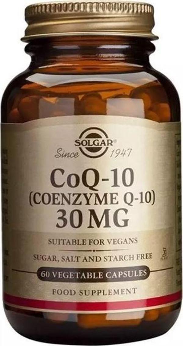 Solgar Coenzyme Q-10 30 Mgr 60 Kapsül - Image 1