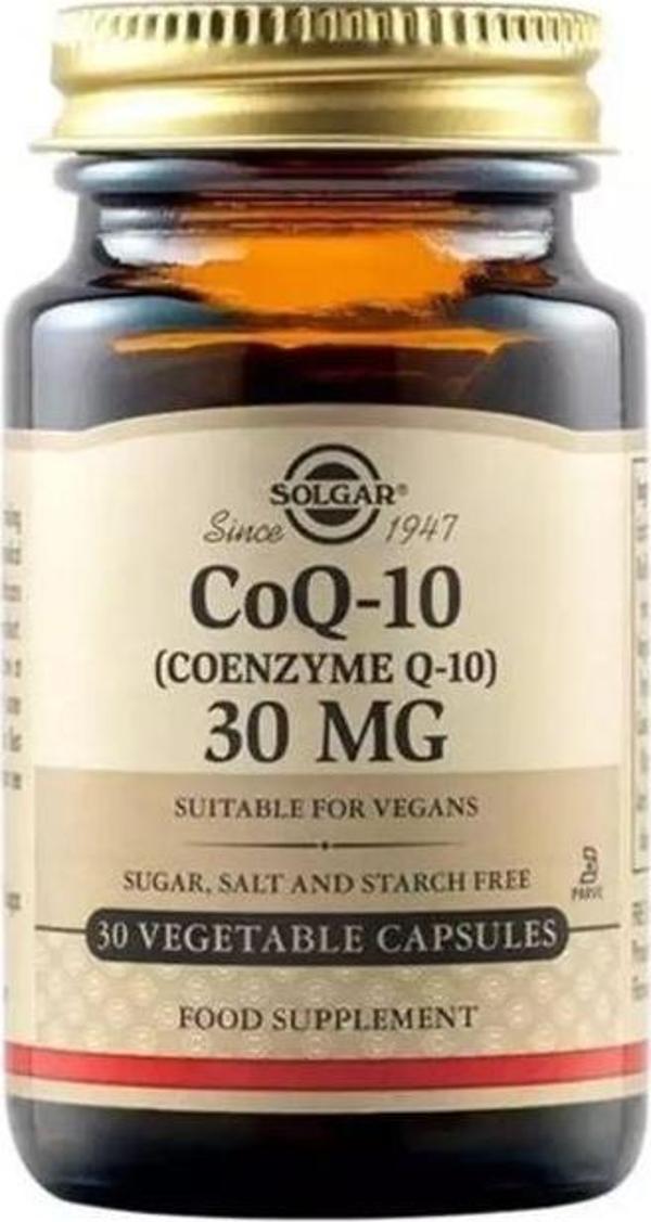 Solgar Coenzyme Q-10 30mg 30 Kapsül - Image 1