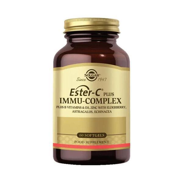 Solgar Ester-C Plus Immu-Complex 60 Softgrels - Image 1