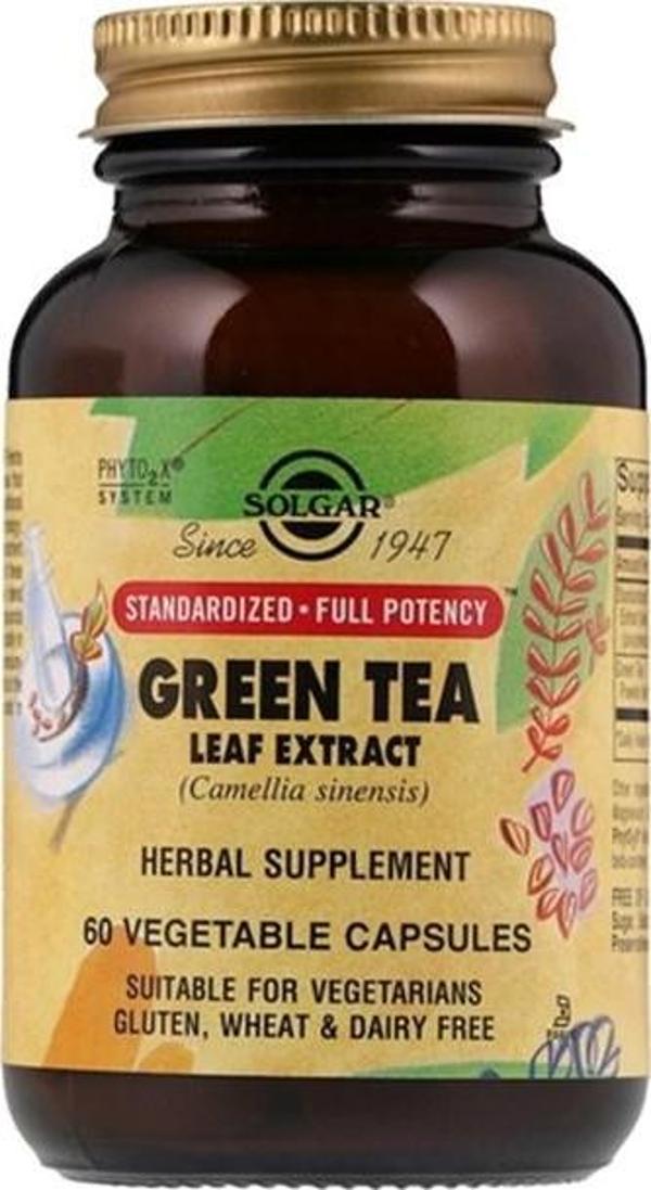 Solgar green Tea 60 Kapsül - Image 1