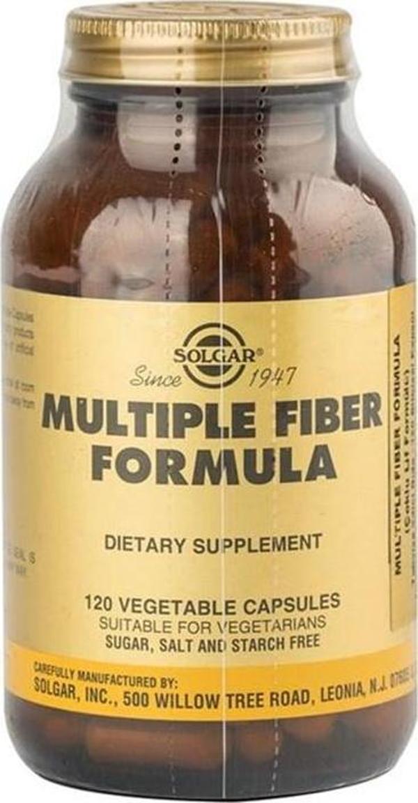 Solgar Multiple Fiber Formula 120 Kapsül - Image 1