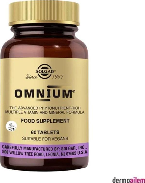 Solgar Omnium 60 Tablet - Image 1