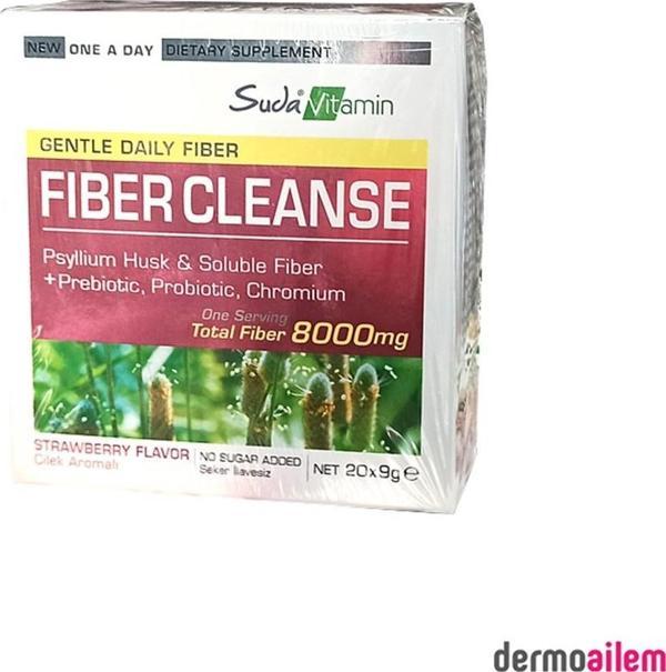 Suda Vitamin Fiber Cleanse 9 gr 20'li - Image 1