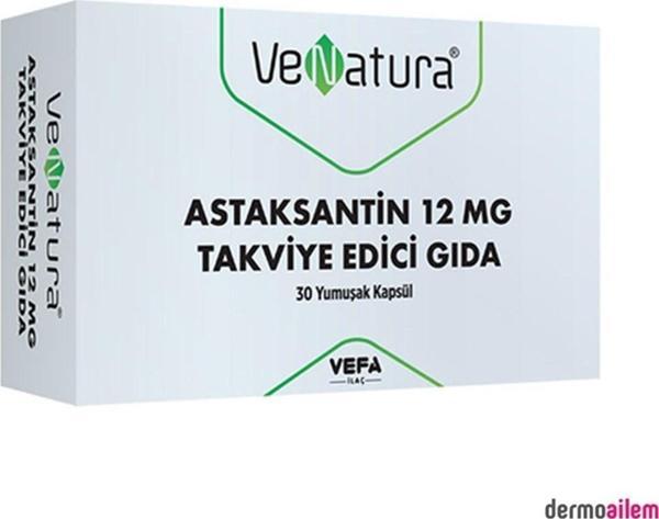 VeNatura Astaksantin Takviye Edici Gıda 30 Yumuşak Kapsül - Image 1
