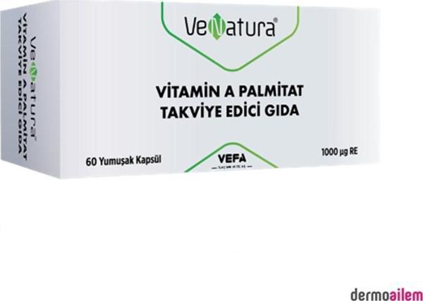 Venatura Vitamin A Palmitat 60 Yumuşak Kapsül - Image 1