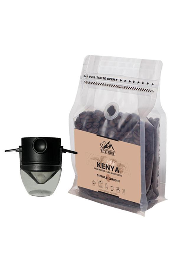 Vestron Outdoor Kahve Tanışma Seti Metal Kahve Demleme Filtresi Ve Kenya Kahvesever Sv1002 - Image 1