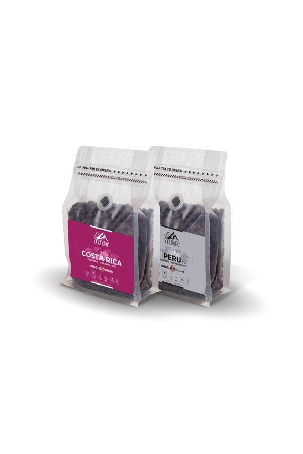 Vestron Süper 2'Li Set Kosta Rika Ve Peru Yöresel Filtre Kahve 2X500Gr S2205 - Image 1
