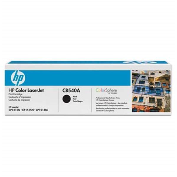 HP 125A Black Siyah 2.200 Sayfa Toner CB540A - Image 1