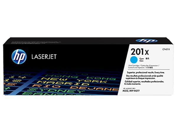 HP 201X Cyan Mavi Yüksek Kapasite 2.800 Sayfa Toner CF401X - Image 1