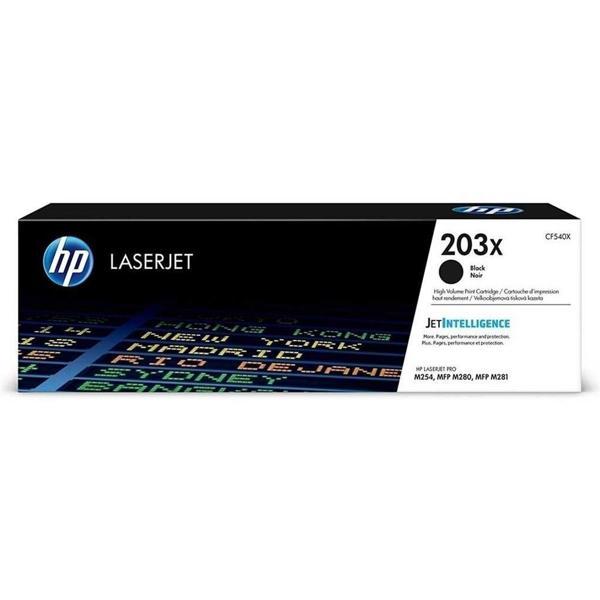 HP 203X Black Siyah Yüksek Kapasite 3.200 Sayfa Toner CF540X - Image 1