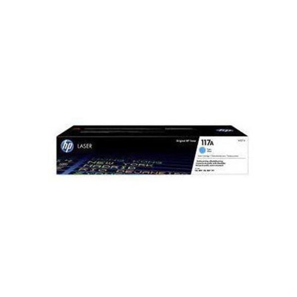 HP 117A Cyan Mavi 700 Sayfa Toner W2071A - Image 1