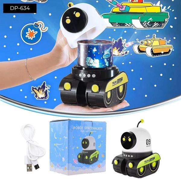 Dempower Robot Şeklinde Projektör Lamba - Image 1