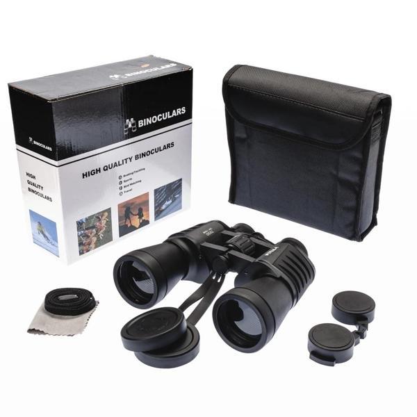 7x50 – Geniş Ön Mercekli Profesyonel El Dürbünü – 1000m/56m – Siyah V2 - Image 1