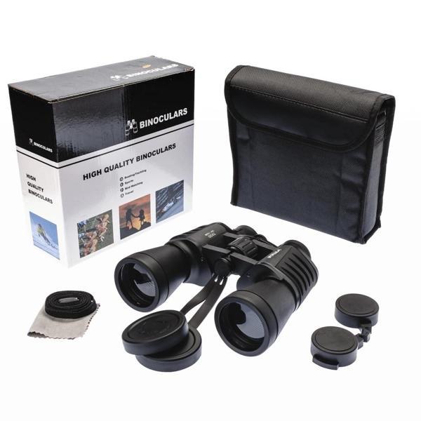 7x50 – Geniş Ön Mercekli Profesyonel El Dürbünü – 1000m/56m – Siyah V1 - Image 1