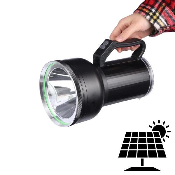 Gt Led Taşınabilir Güneş Solar Ledli Fener  Wt-415 - Image 1