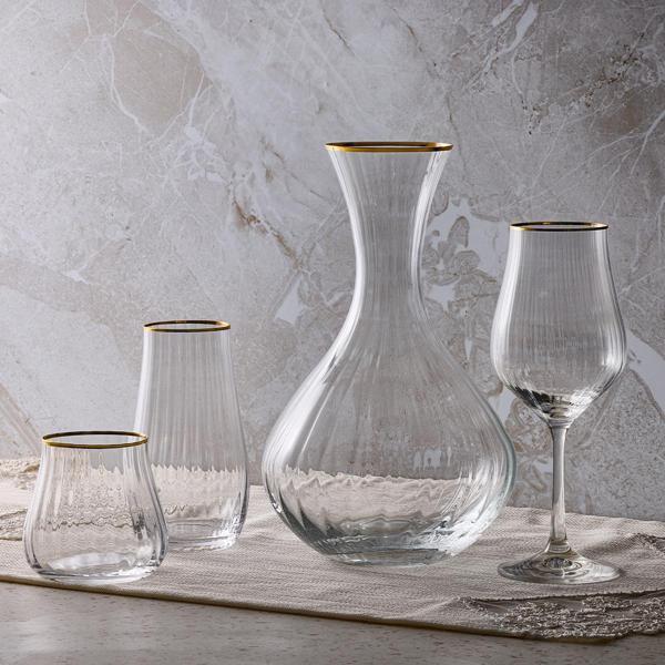 Aryıldız Crystal-x Gold 37 Parça 12 Kişilik Su Seti - Image 1