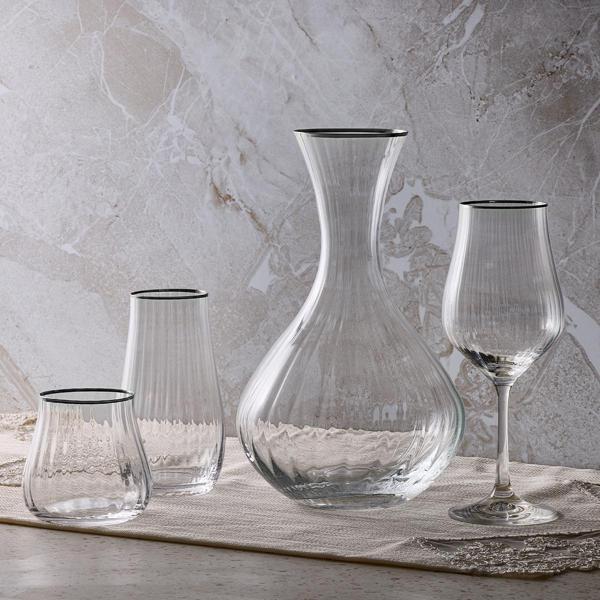Aryıldız Crystal-x Platin 37 Parça 12 Kişilik Su Seti - Image 1