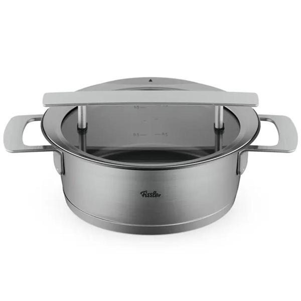 Fissler Phi Collection Cam Kapak Sığ Tencere 20 cm - Image 1