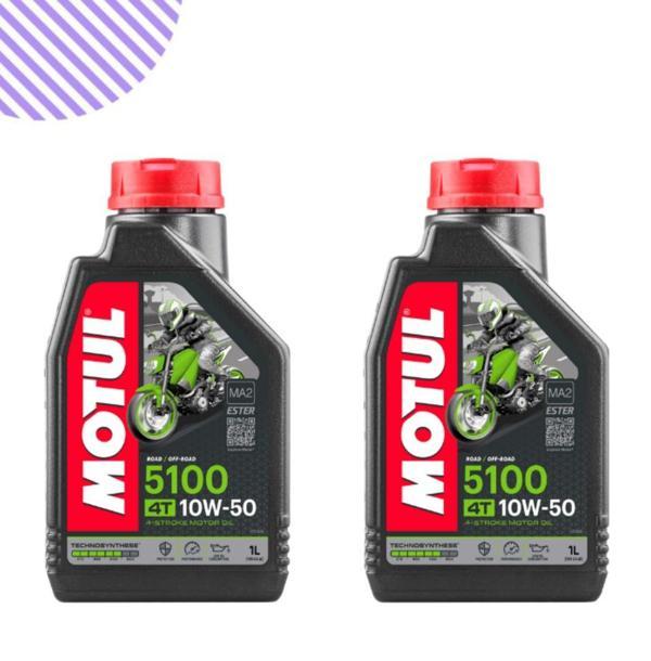 Motul 5100 10w50 Motorsiklet Yağı 2 Litre - Image 1