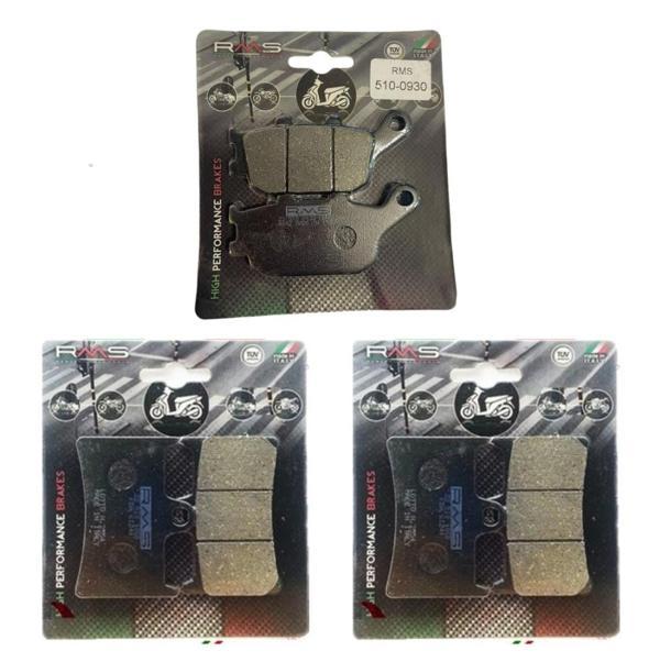 Yamaha MT-9 Ön ve Arka Fren Balata Takım RMS RM43 - Image 1