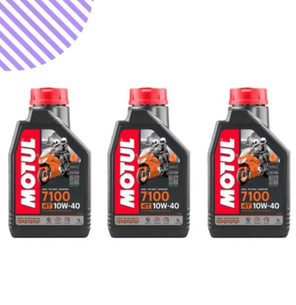Motul 7100 10w40 Motorsiklet Yağı 3 Litre - Image 1
