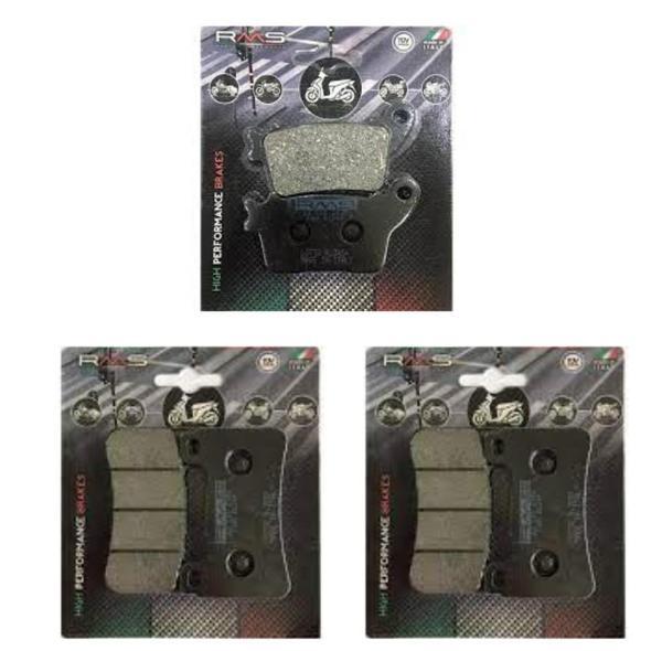 Honda CBR 600 RR 2007 Ve Sonras Ön ve Arka Fren Balata Takım RMS RM32 - Image 1