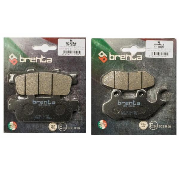 Sym HD 2 EFİ 200  Ön ve Arka Fren Balata Takımı Brenta BR06 - Image 1