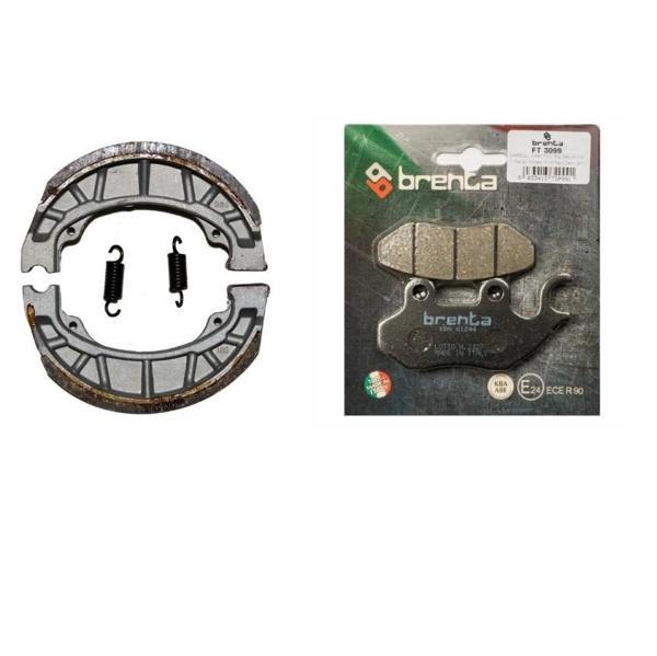 Sym Orbit 50 Ön ve Arka Fren Balata Takımı Brenta BR03 - Image 1