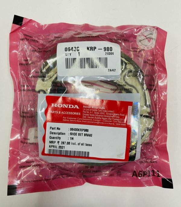 Honda Fızy 125 Ön Fren Balata - Image 1