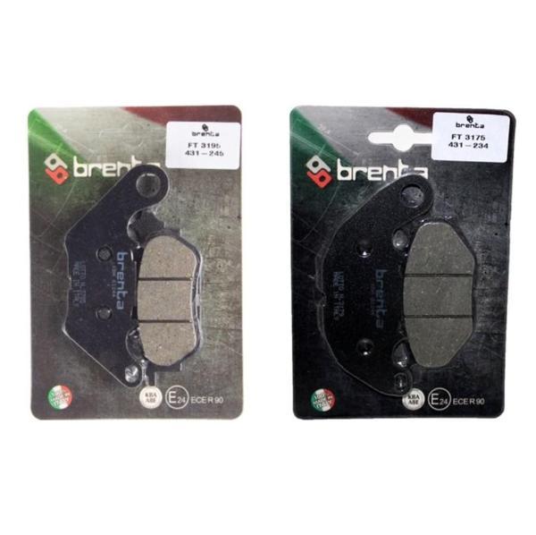 Yamaha MT 25 Ön ve Arka Fren Balata Takım Brenta BR33 - Image 1