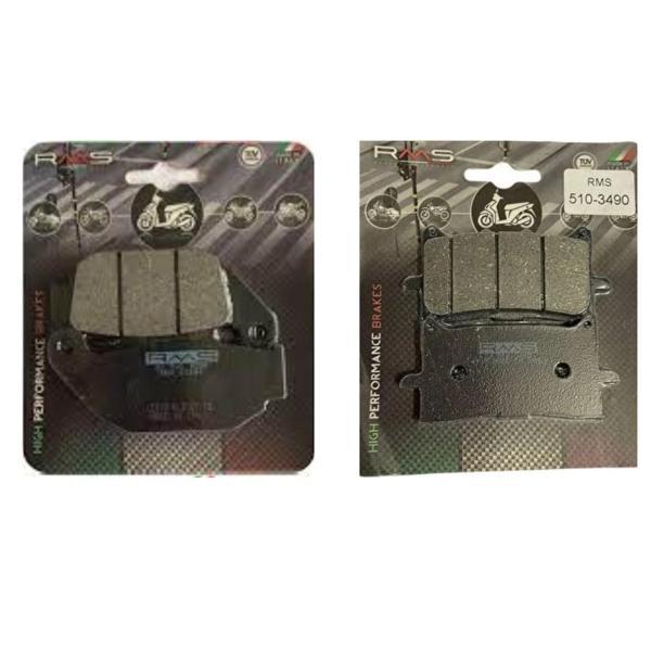 Honda CB 125 R Ön ve Arka Fren Balata Takım RMS RM27 - Image 1