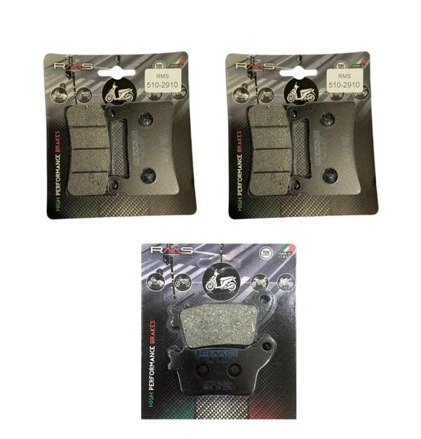 Honda CBR 600 F 2007 ve Sonrası Ön ve Arka Fren Balata Takım 2007 ve Öncesi RMS RM53 - Image 1