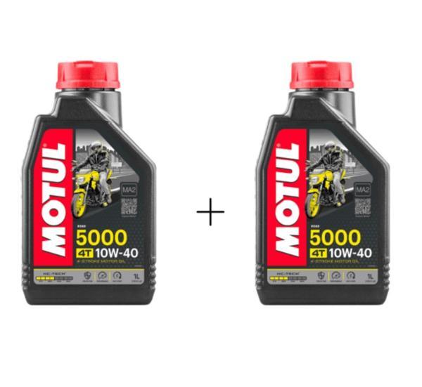 Motul 5000 10w40 Motorsiklet Yağı 2 Litre - Image 1