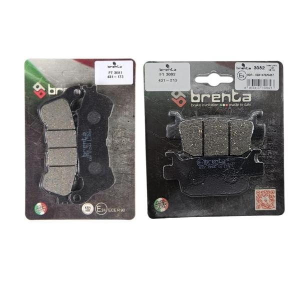 Honda Forza 300 Ön ve Arka Fren Balata Takım Brenta BR26 - Image 1