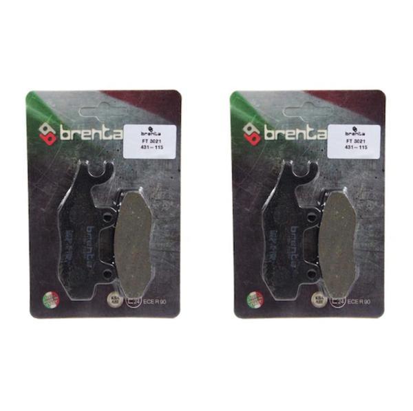 Kawasaki Ninja 250 Ön ve Arka Fren Balata Takım Brenta BR52 - Image 1