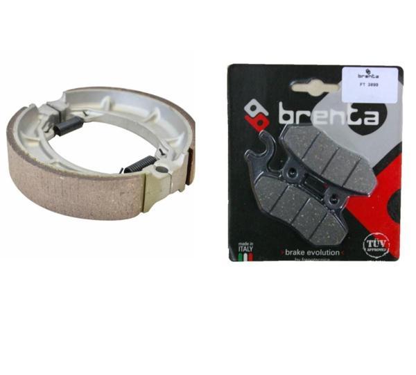 Sym Orbit 125/EFİ Ön ve Arka Fren Balata Takımı Brenta BR01 - Image 1