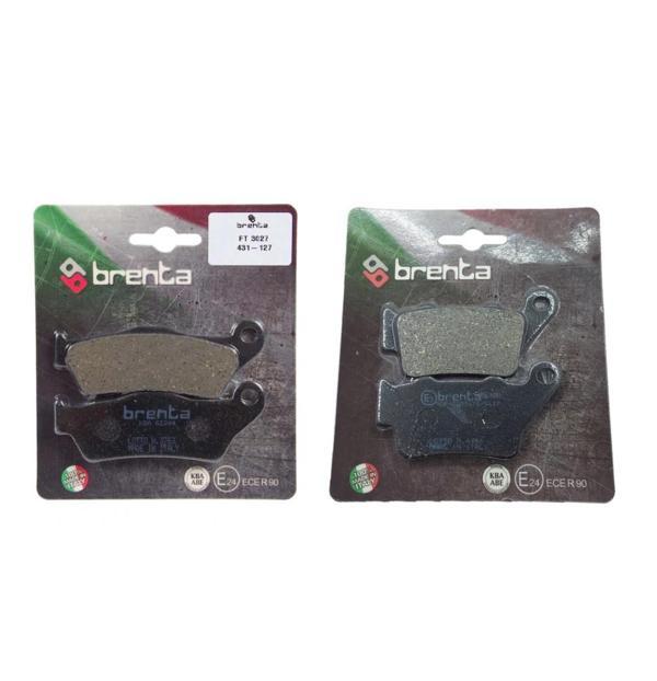 Bajaj Pulsar 150 NS Ön ve Arka Fren Balata Takım Brenta BR50 - Image 1