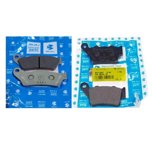 Bajaj Discover 150 Ön ve Arka Fren Balata Takım  - Image 1