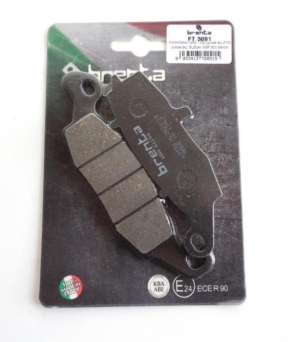 Kawasakı Er-6 F Ön Sağ Fren Balata  Brenta (made in italy) - Image 1