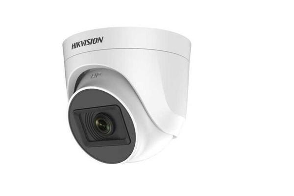 Hikvision DS-2CE76H0T-ITPFS 5mp 2.8mm Lens Dahili Sesli TVI Kamera - Image 1