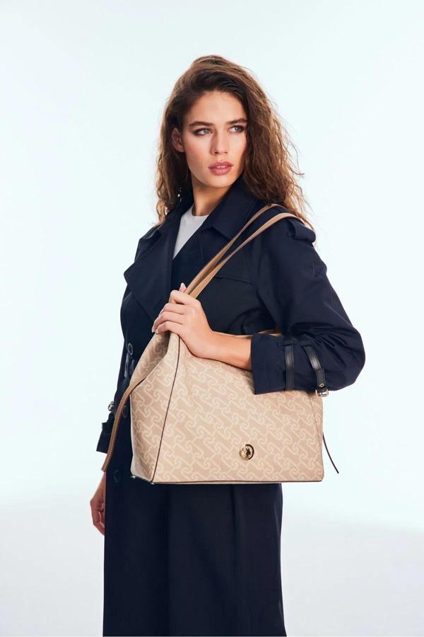 U.S.Polo Kadın Çapraz Çanta US24518 U.S. POLO ASSN. USPA LADIES BAG BEIGE - Image 1